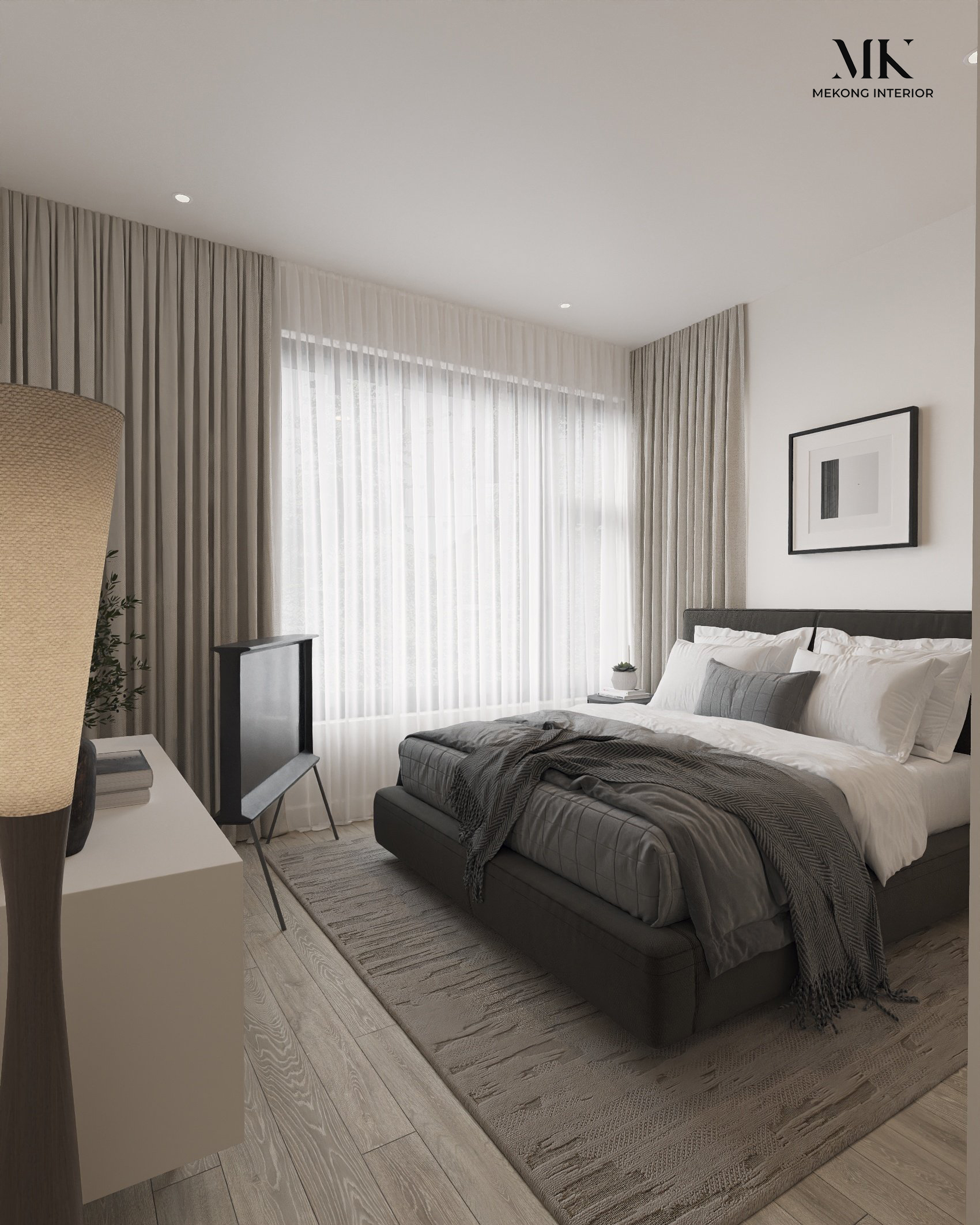 Thiết kế và thi công nội thất căn hộ Estella Heights Town 4 | 2023