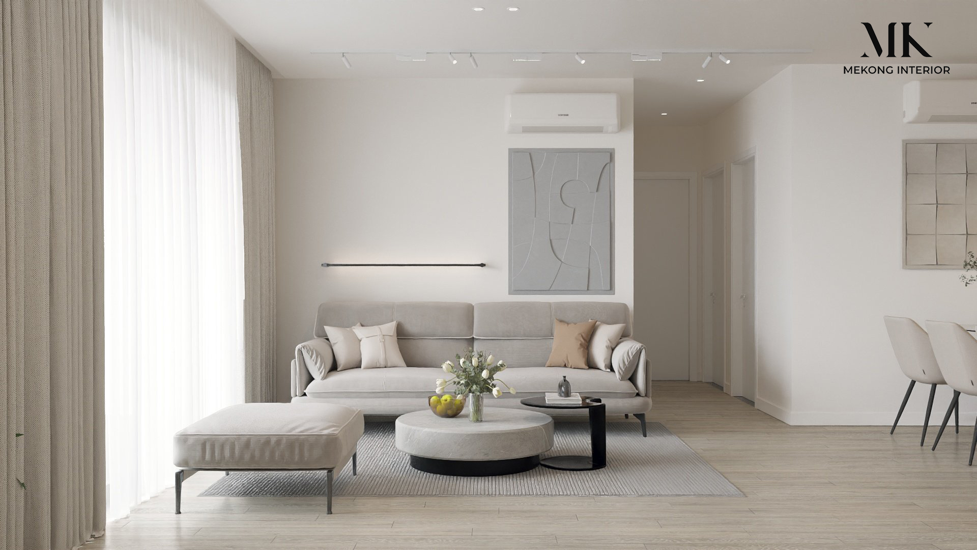 Thiết kế và thi công nội thất căn hộ Estella Heights Town 4 | 2023