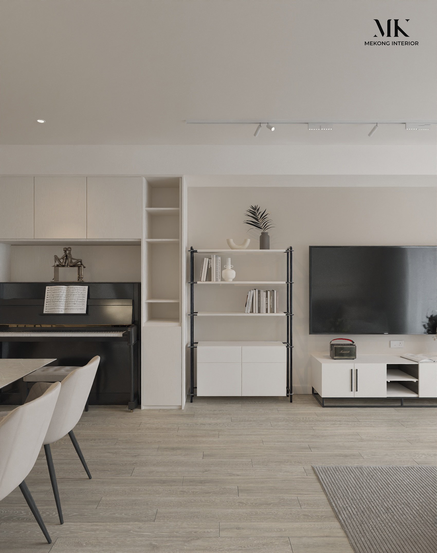 Thiết kế và thi công nội thất căn hộ Estella Heights Town 4 | 2023